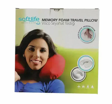 Softlife Memory Foam Travel Pillow