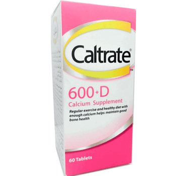Caltrate D 600mg 60 Tablets