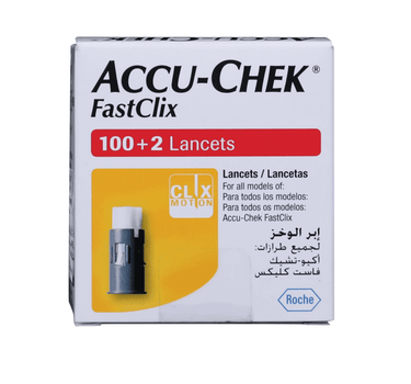 Accu Chek Fastclix Lancet 102'S