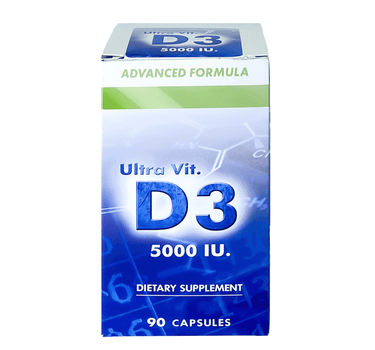 Ultra Vit D3 5000 IU Caps 90'S