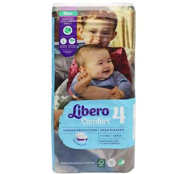 Libero Comfort 4 Maxi 7-11 Kg 52'S to prevent leakage