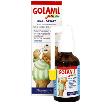 Golanil Junior Oral Spray 30 ml For Throat Irritation
