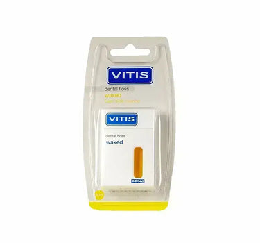 Vitis Waxed Dental Floss Yellow 50 m
