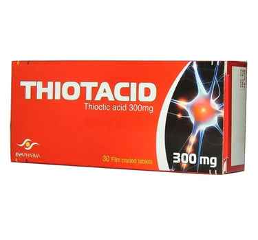 Thiotacid Tabs 300 mg 30'S nerve disorder