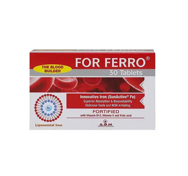 For Ferro 30 Tabs Iron For Anemia