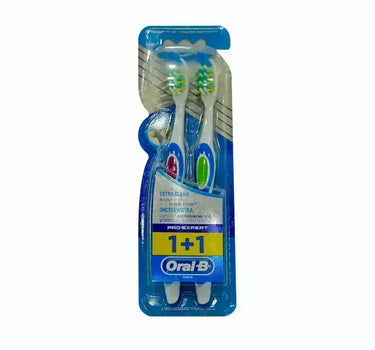 Oral B Pro Expert Extra Clean Toothbrush Medium 1+1