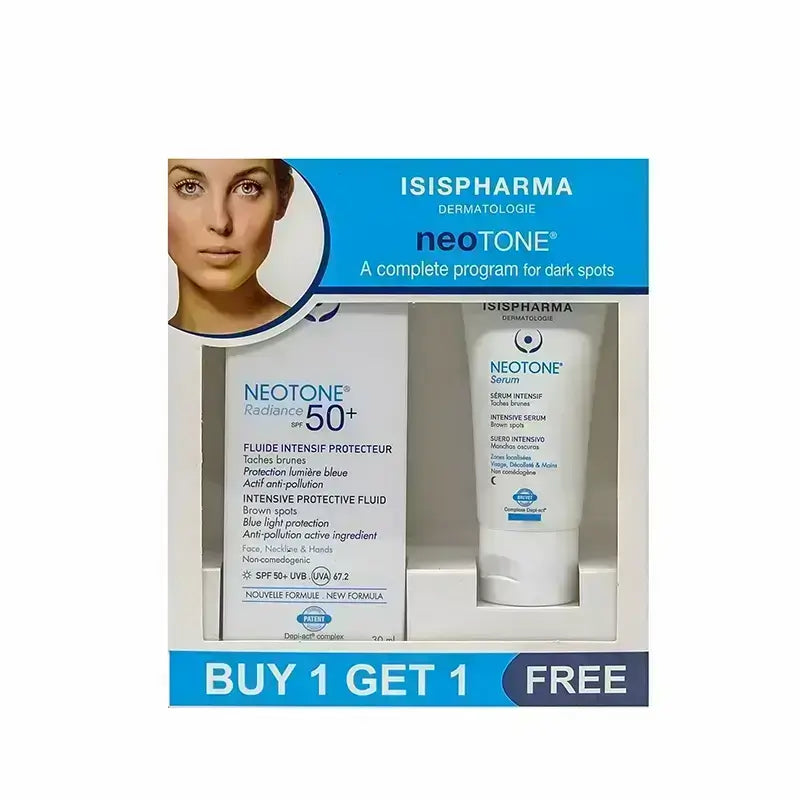 Isis Neotone Radiance SPF 50+ & Neotone Night Serum Offer – albayrouni ...
