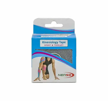 Henso Kinesiology Tape 5cmx5m Black