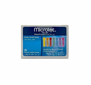 Ascensia Contour Microlet Lancets 25 Pcs Limited