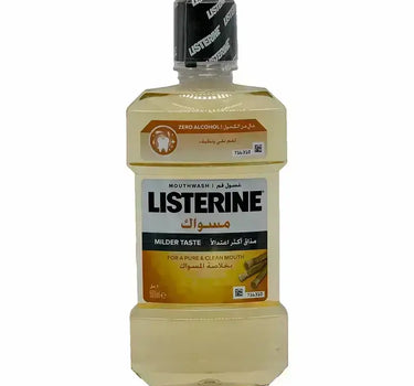 Listerine Miswak Zero Alcohol Mouthwash 500 ml