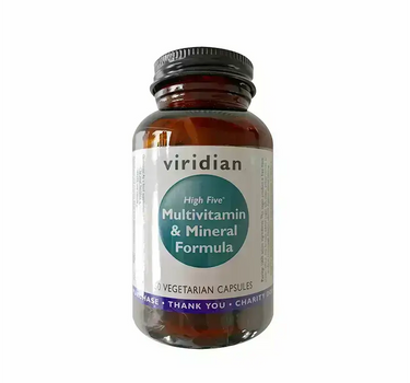 Viridian High Five Multivitamin & Mineral Formula 60 Caps
