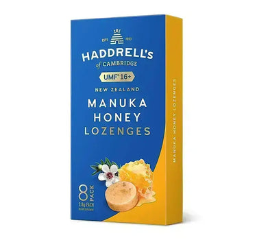 Haddrells Manuka Honey UMF 16+ Lozenges Propolis 8 Pcs