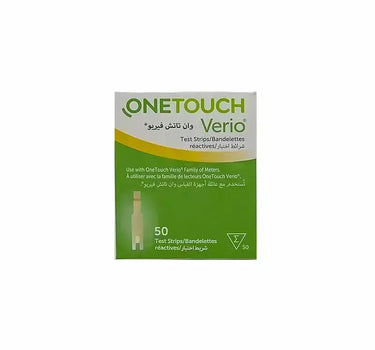 One Touch Verio Test Strips 50 Pcs