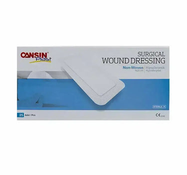 Cansin Plast Non-Woven Surgical Wound Dressing 9x20 cm 25 Pcs
