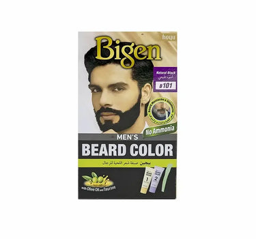 Bigen Men's Beard Color Natural Black B101