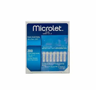 Ascensia Contour Microlet Lancets 200 Pcs