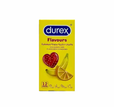 ديوركس واقيات ذكرية ملونة ومعطرة 12 قطعة