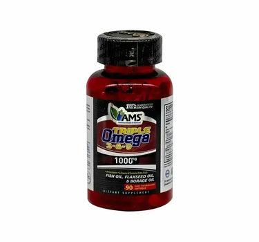 AMS Triple Omega 3-6-9 1000 mg 90 Softgels