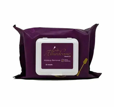 Allurdevine Makeup Remover Wipes 25 Pcs
