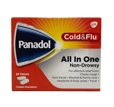 Panadol Cold & Flu All in One 24 Tabs