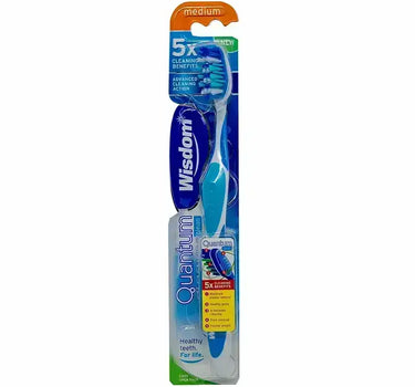 Wisdom Quantum Clean Medium Toothbrush 1 Pc