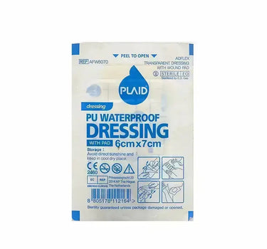 Plaid Waterproof Dressing 6x7 cm 1 Pc