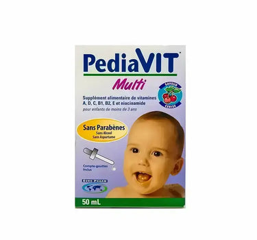 Pedia Vit Multi Drops With Cherry Flavoured 50 ml