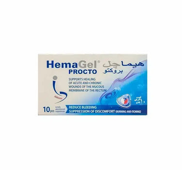 Hemagel Procto Suppositories 10 Pcs