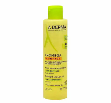 A-Derma Exomega Control Emollient Shower Oil 200 ml