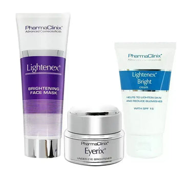 Offer Package Pharmaclinix Eyerix + Lightenex Mask + Lightenex Bright