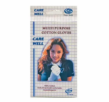 Care Well Cotton Gloves 1 Pair