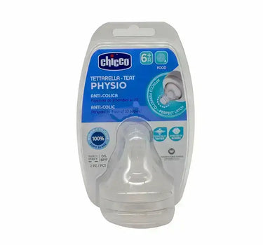 Chicco Physio Teats Perfect 5 Food Flow (6+ M) 2 Pcs