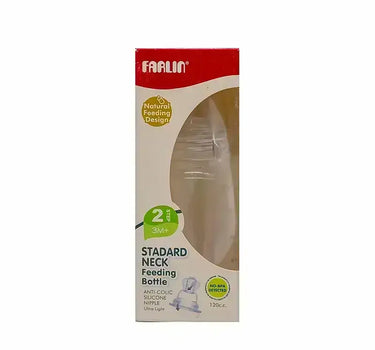 Farlin Plastic Feeding Bottle +3M 120 ml