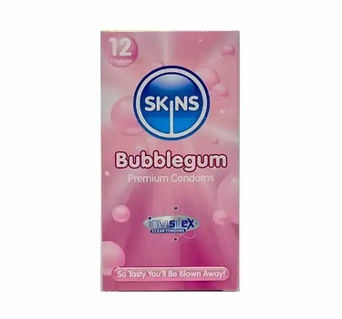 Skins Bubblegum Condoms 12 Pcs