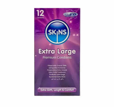 Skins Extra Large Condoms 12 Pcs