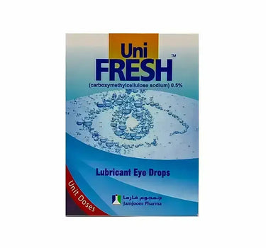 Uni Fresh Lubricant Eye Drops 30 Unit Doses x 0.4 ml