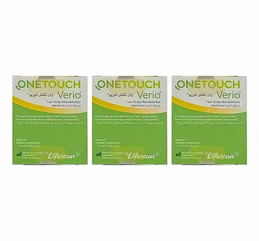 One Touch Verio Test Strips 50'S (Offer Pack of 3)
