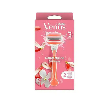 Gillette Venus Comfortglide Spa Breeze 1 Razor + 2 Cartridges