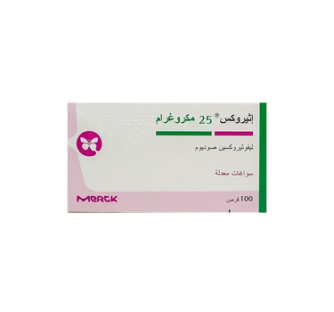 Euthyrox 25 mcg 100 Tabs