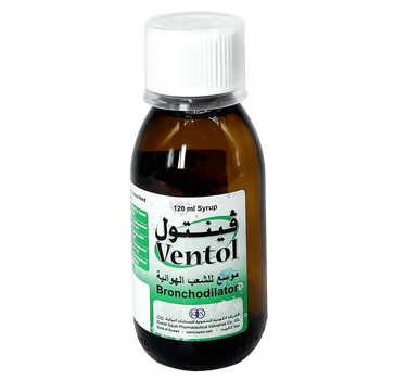 Ventol Syrup 120 ml As Bronchodilator