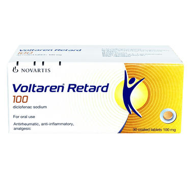 Voltaren Retard 100 mg 30 Tabs As Analgesic