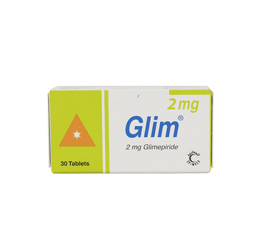Glim 2 mg Tabs 30'S For Diabetes