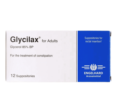 Glycilax Adult Suppository 12'S