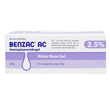 Benzac AC 2.5% Gel 60 g