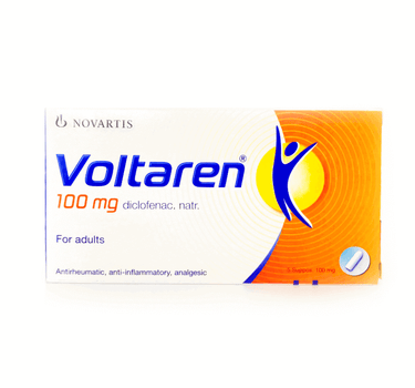 Voltaren 100 mg 5 Suppositories