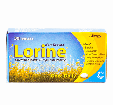 Lorine 10 mg Tabs 30'S