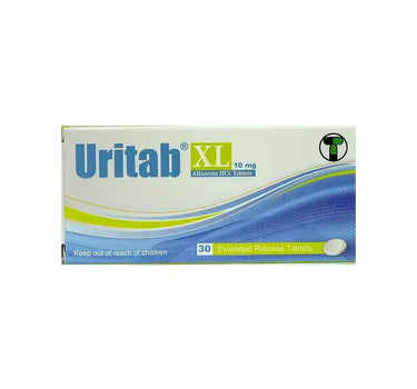 Uritab XL 10 mg 30 Extended Release Tabs