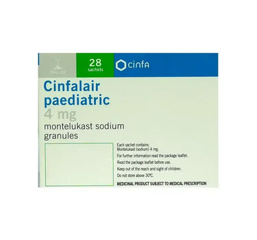Cinfalair Paediatric 4 mg 28 Sachets