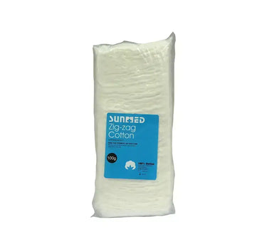 Zig Zag Cotton Wool 100 g