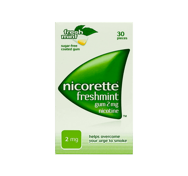 Nicorette 2 mg Freshmint Gum 30 Pcs